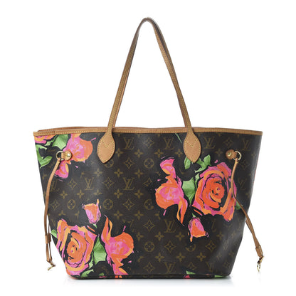 Louis Vuitton Monogram Roses Neverfull MM 1 of 11