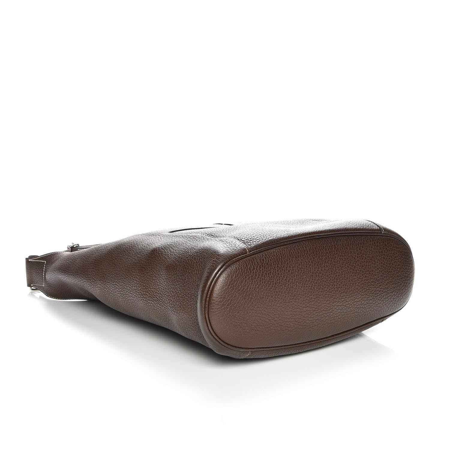 Hermes Taurillon Clemence Sac Goodnews GM Chocolate 4 of 10