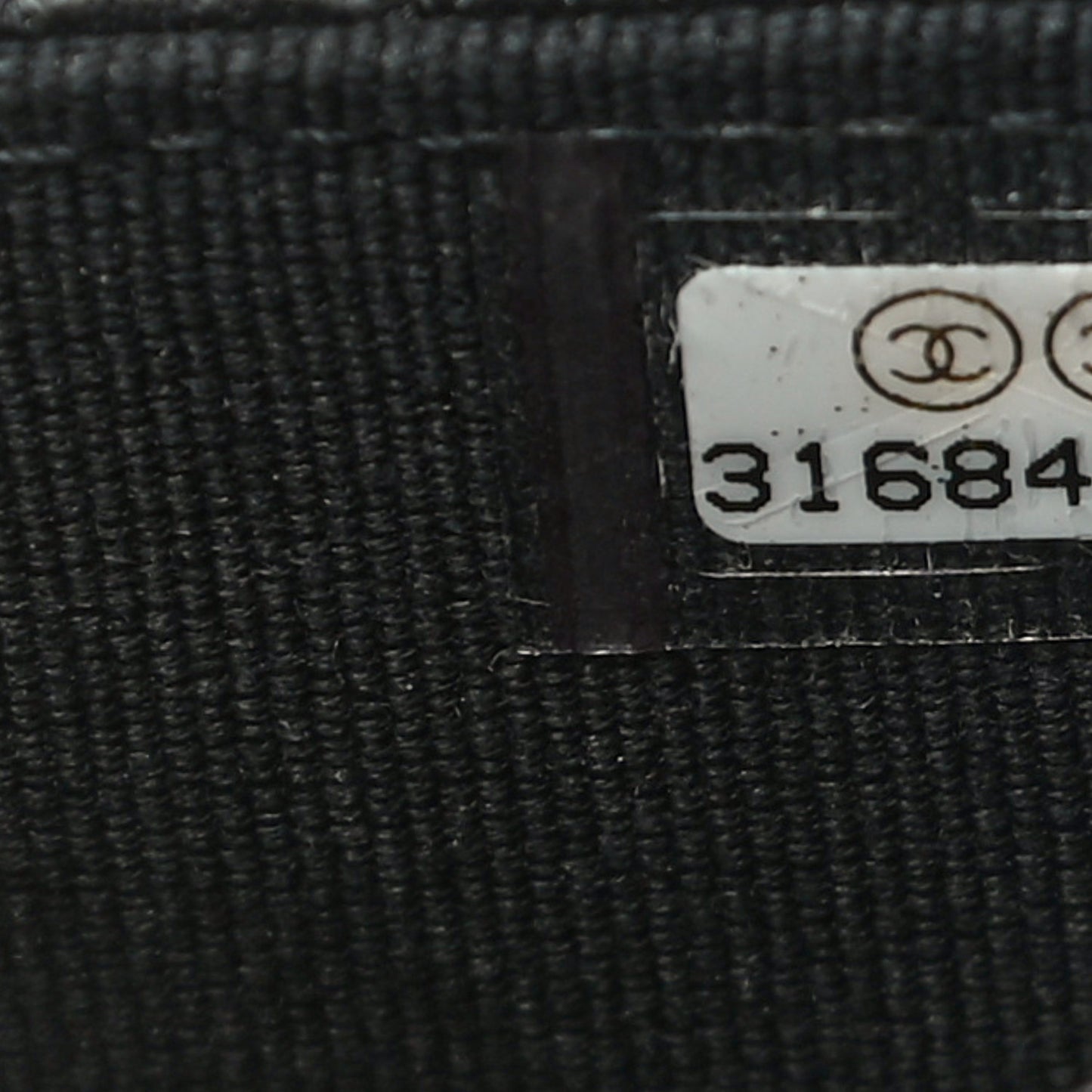 Lambskin Quilted Flap Card Holder Wallet Black