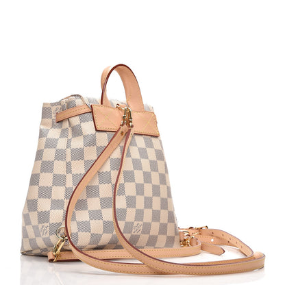 Louis Vuitton Damier Azur Sperone BB Backpack 3 of 6