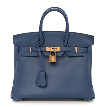 Hermes Swift Birkin 25 Bleu Brighton 1 of 11