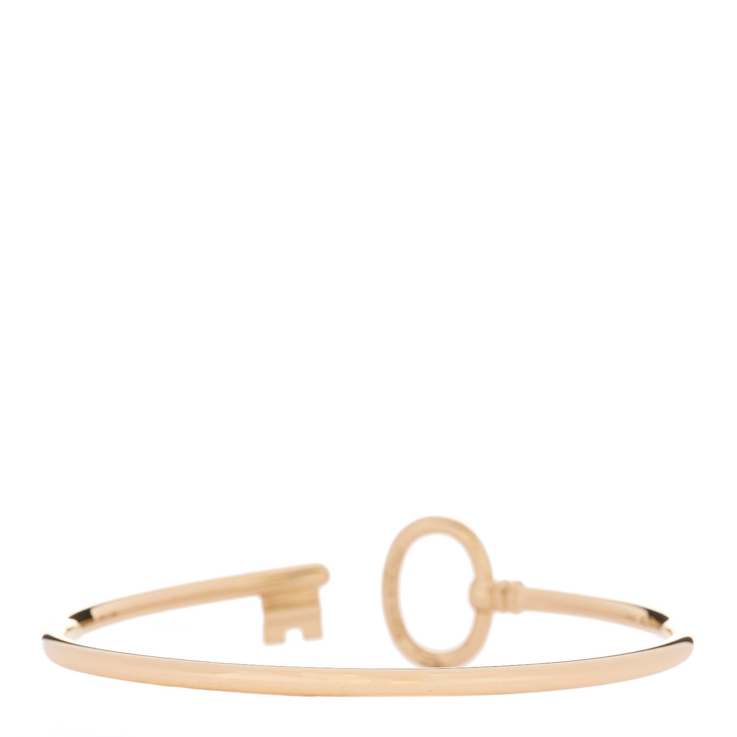 18K Yellow Gold Keys Wire Bracelet