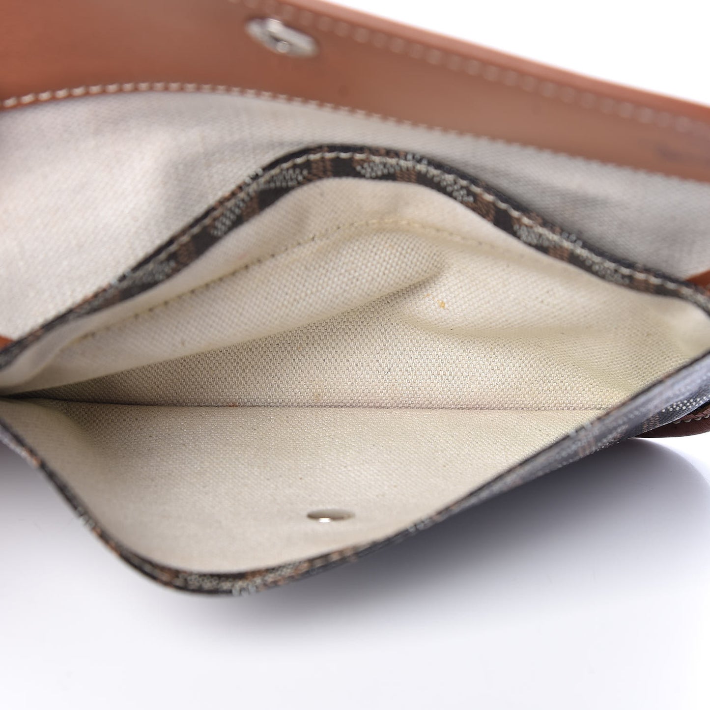Goyardine Pouch Black Gold