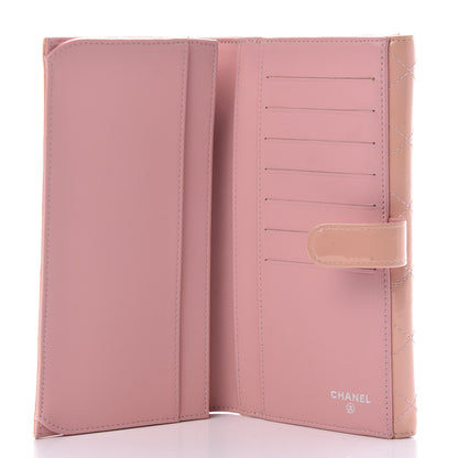 Chanel Patent Calfskin Quilted Flap Wallet Pink 5 of 12
