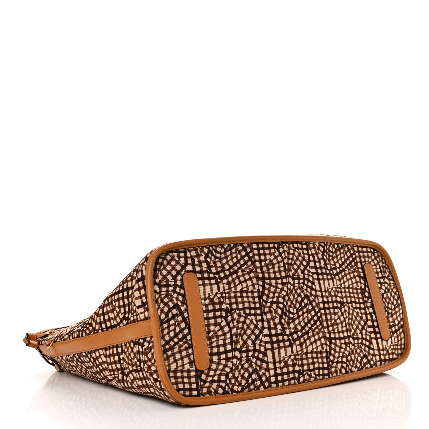 Visetos Large Liz Reversible Shopper Tote Cognac