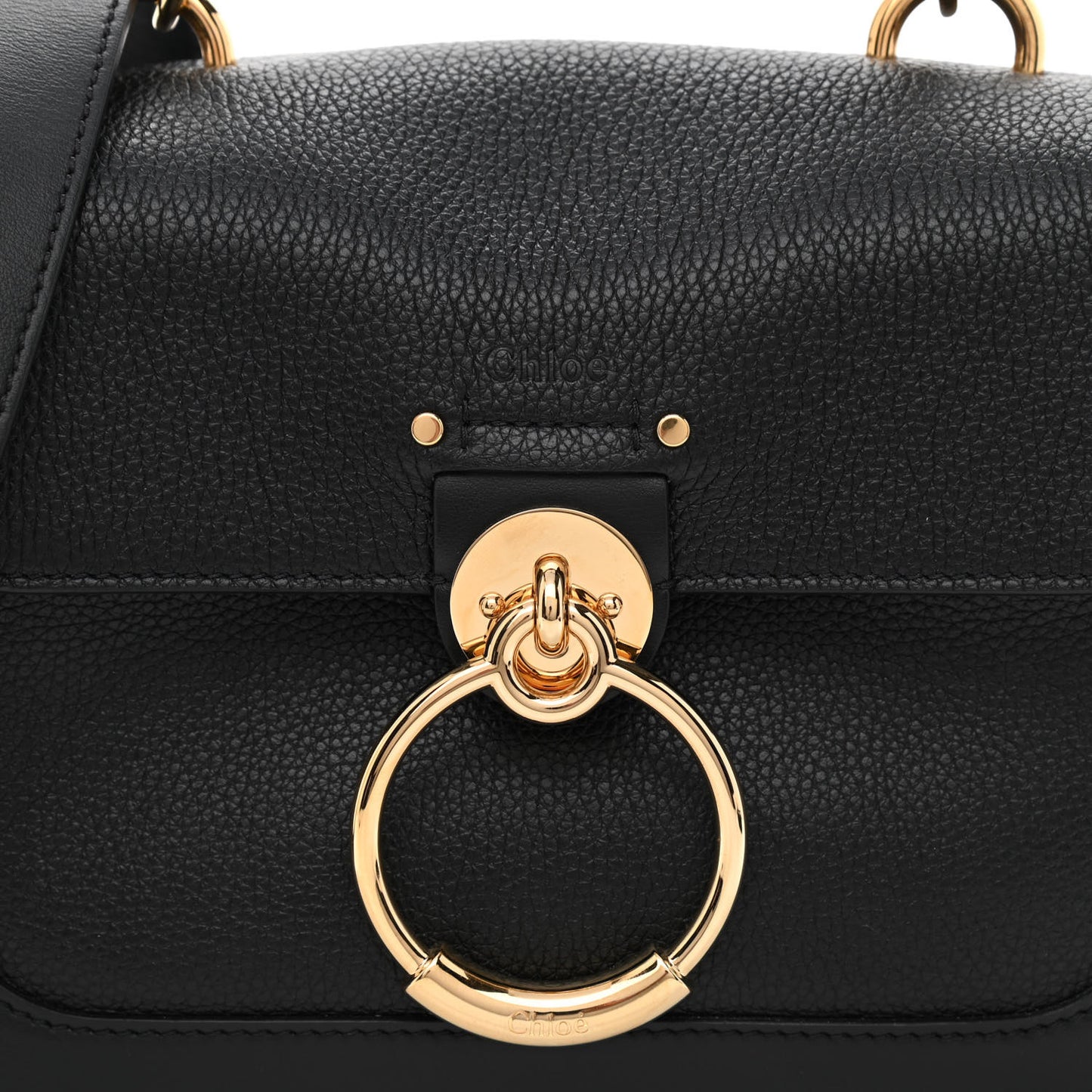 Calfskin Mini Tess Day Bag Black