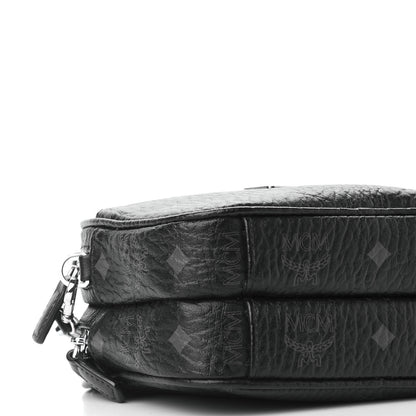 MCM Visetos Camera Crossbody Bag Black 8 of 9