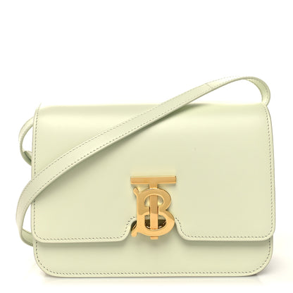 Burberry Calfskin Small TB Bag Pale Sage 1 of 12