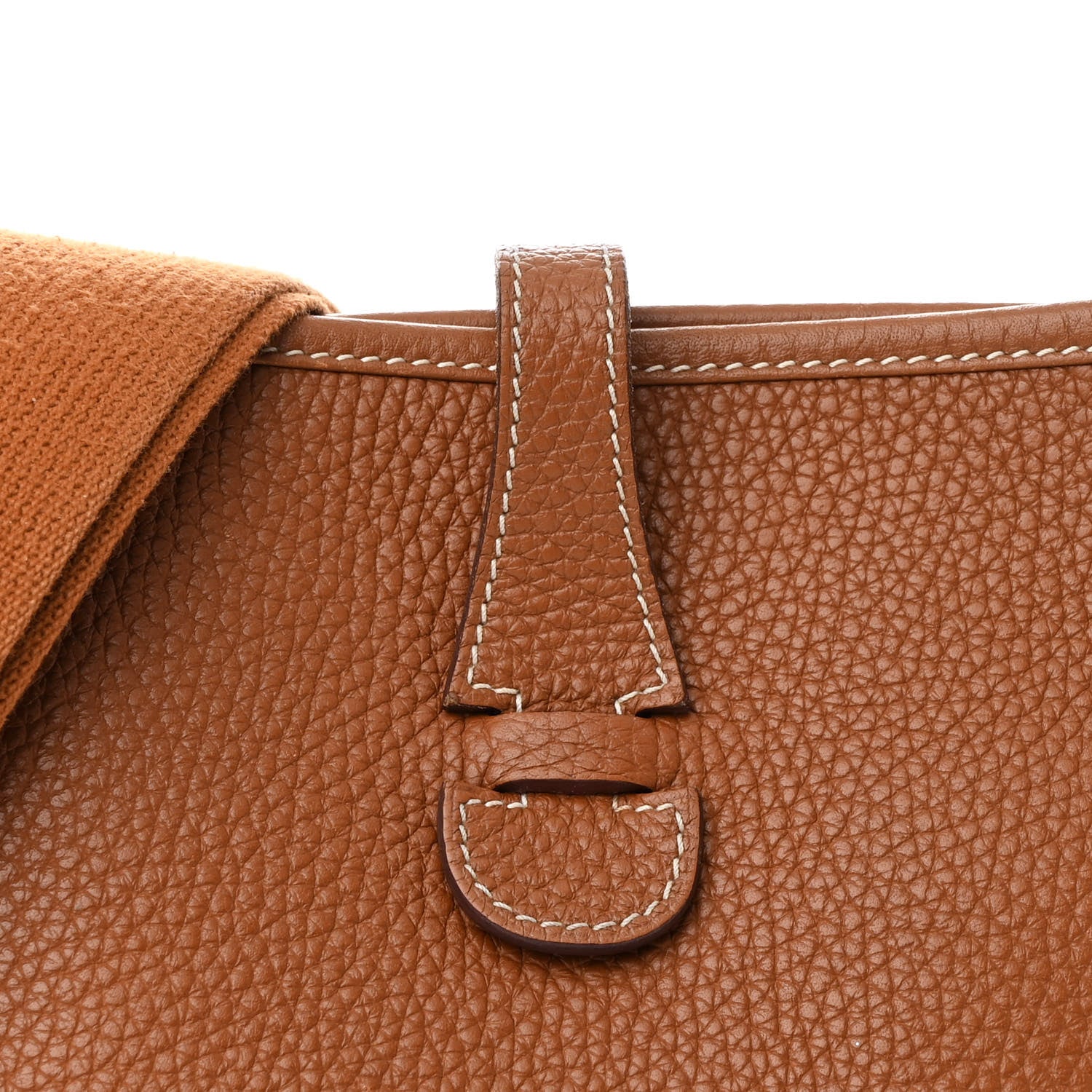 Hermes Taurillon Clemence EVELYNE III PM Gold 8 of 12