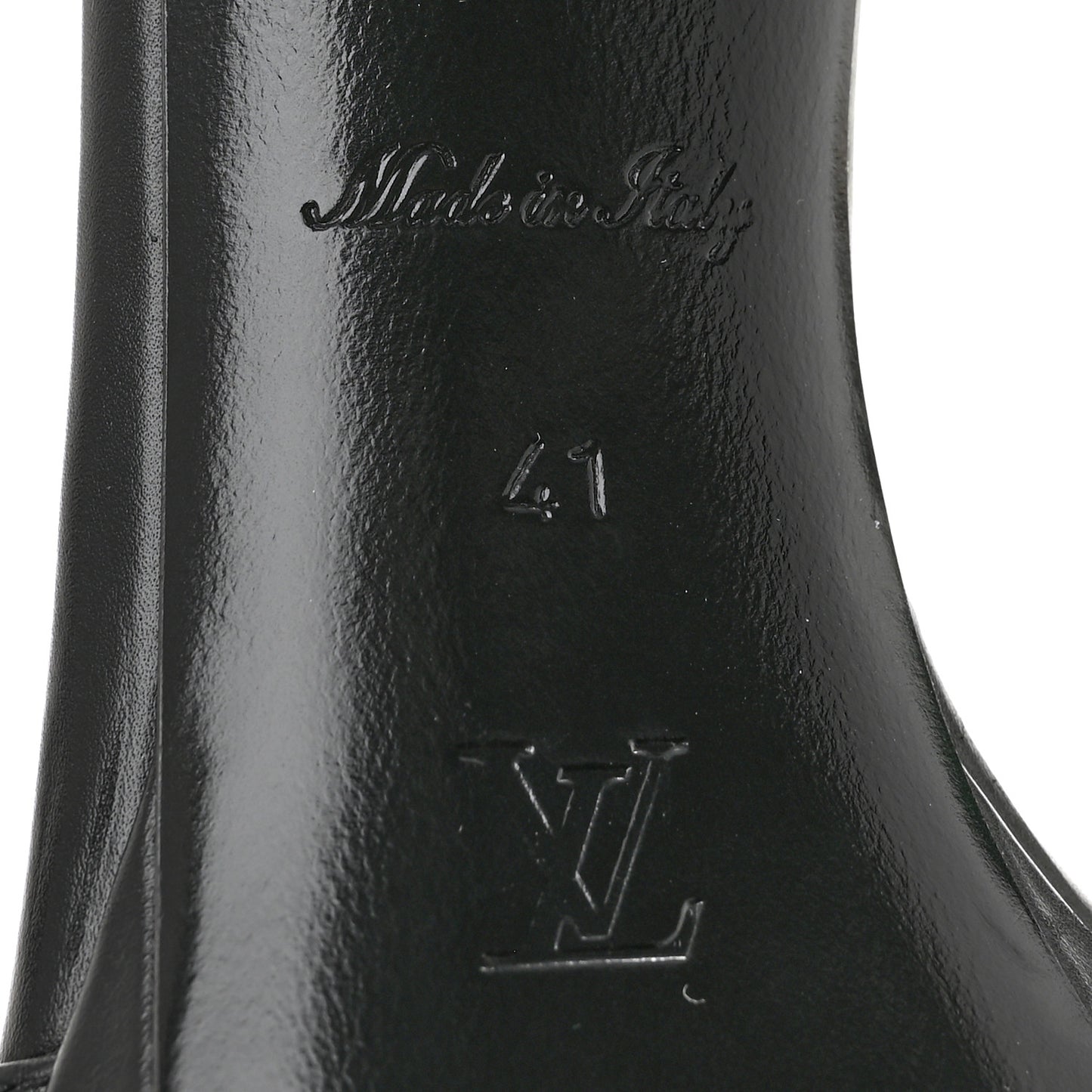 Calfskin Platform Sandals 41 Black