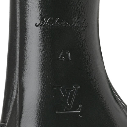 Louis Vuitton Calfskin Platform Sandals 41 Black 8 of 10