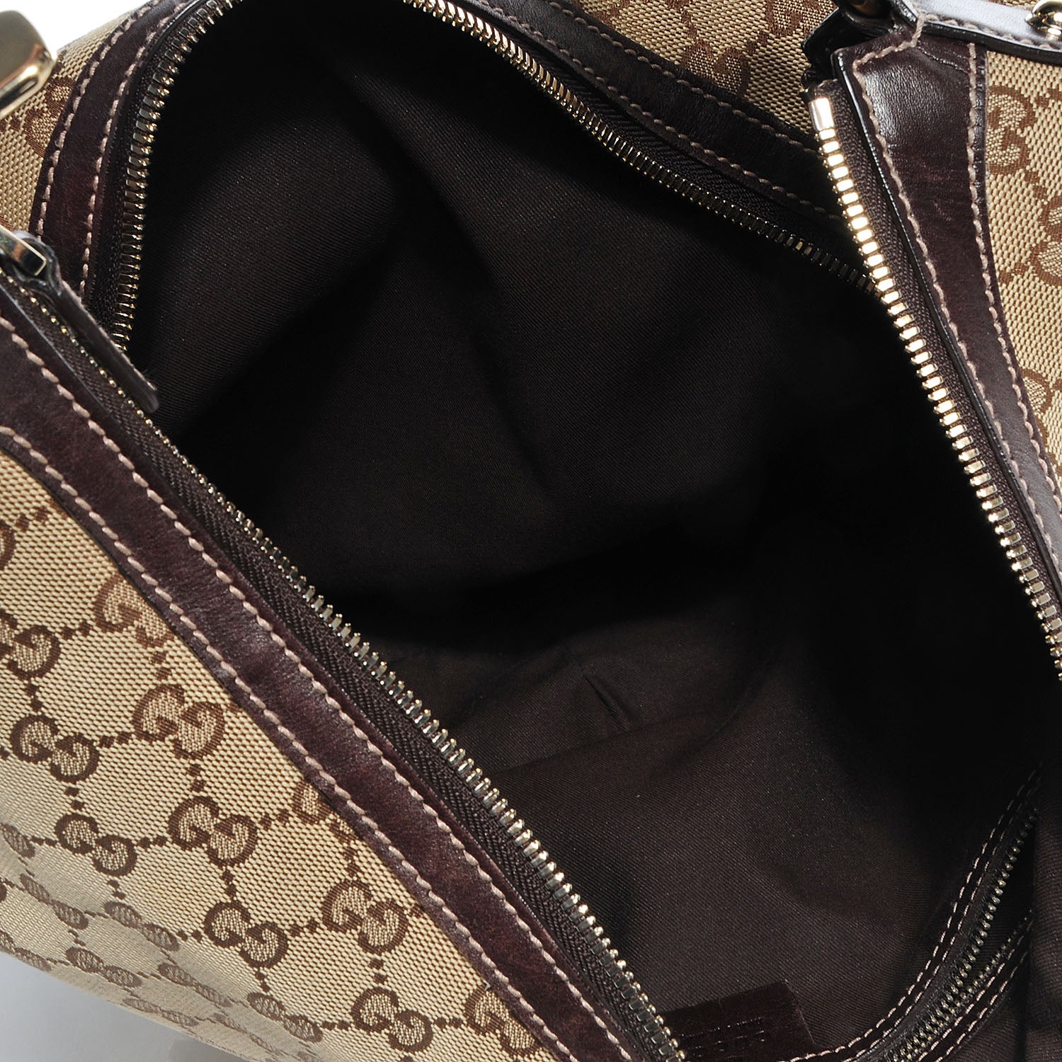 Gucci Monogram Biba Hobo Brown 5 of 7