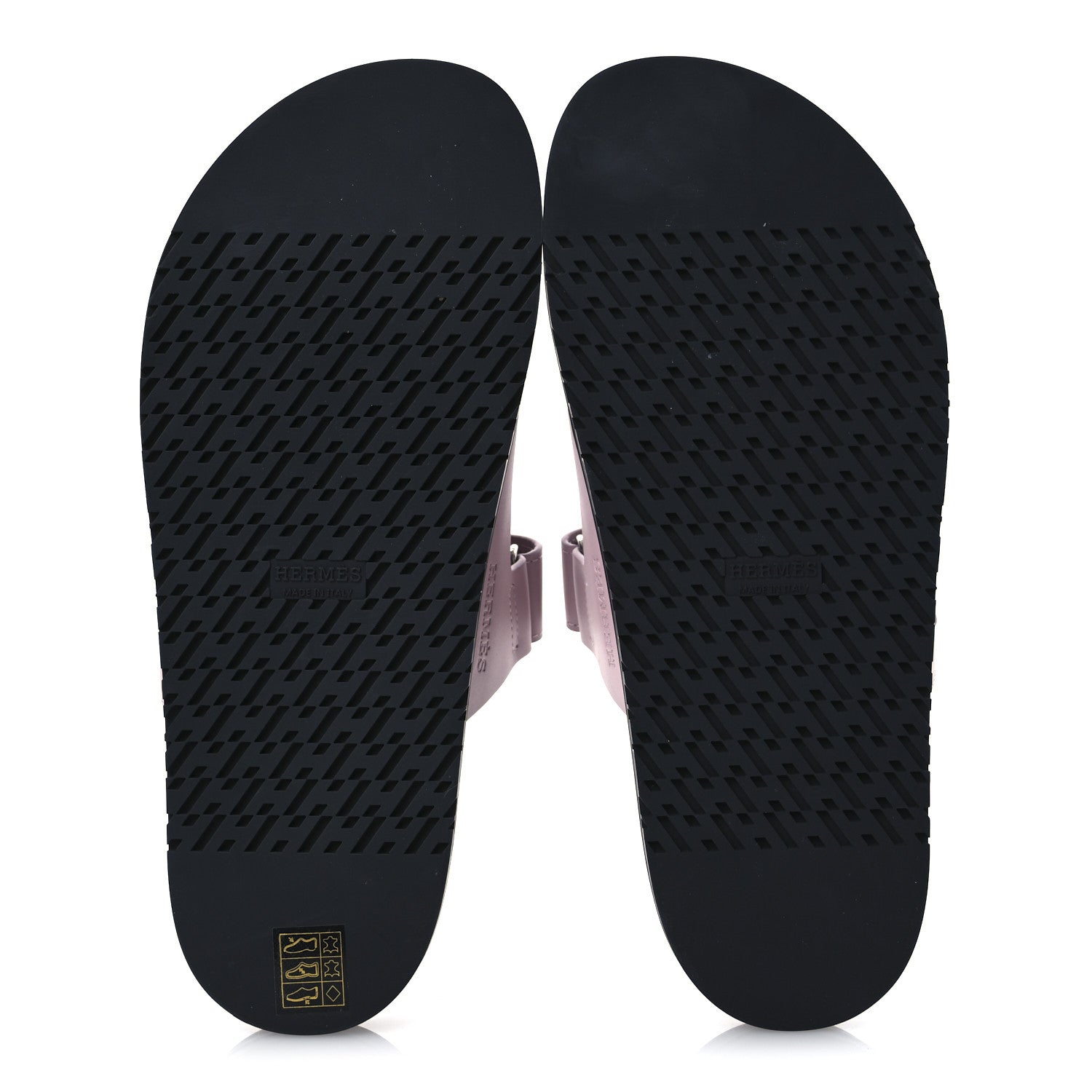 Hermes Calfskin Womens Chypre Sandals 41 Rose Porcelaine 7 of 13