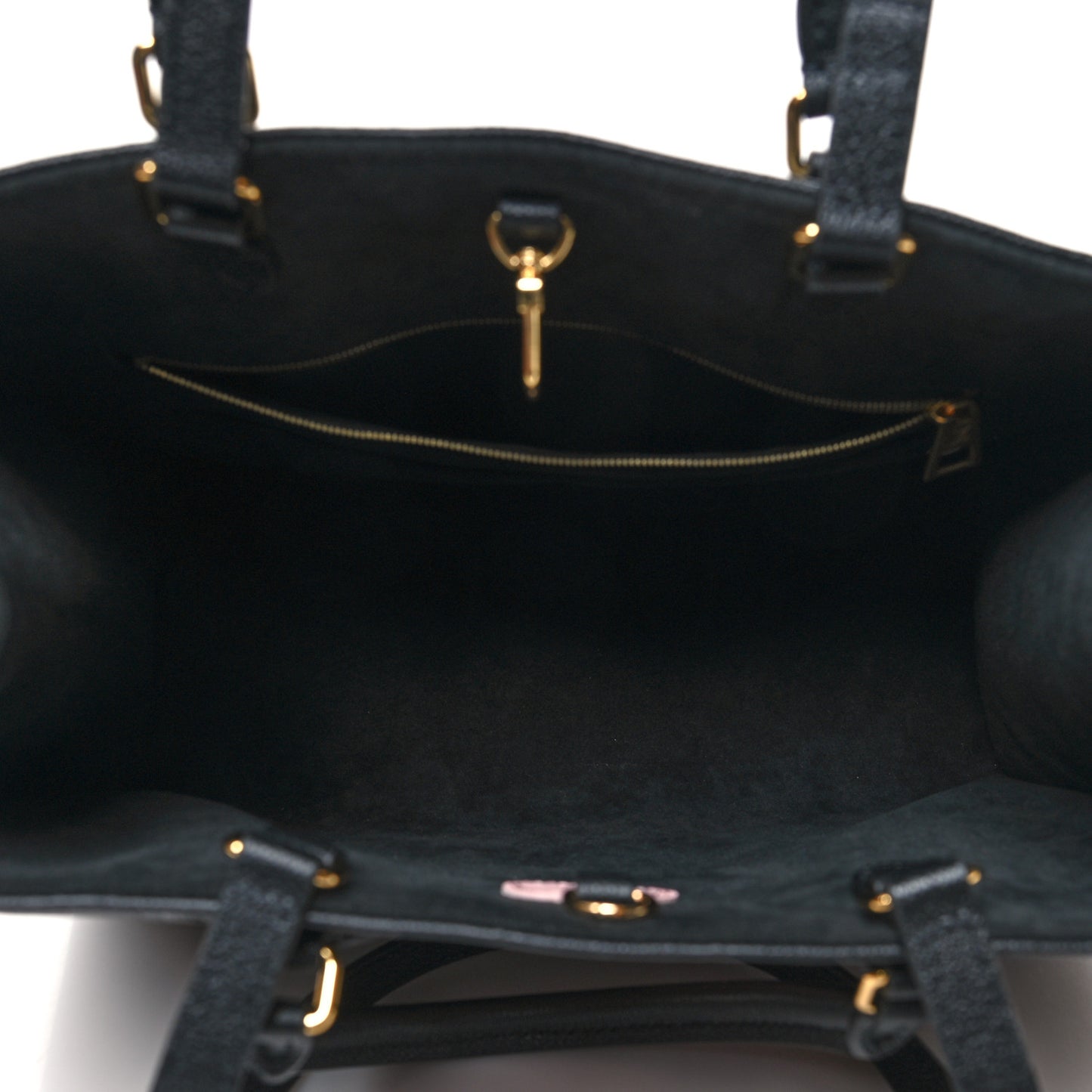 LV X YK Empreinte Inlaid Kusama Flowers Onthego MM Black
