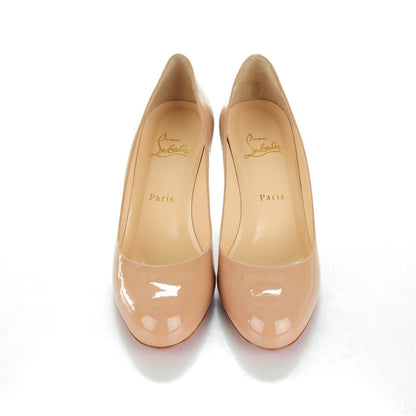Christian Louboutin Patent Simple 70 Pumps 39 Nude 2 of 7