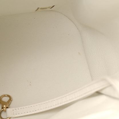 Chanel Caviar Quilted Business Affinity Backpack White 6 of 10