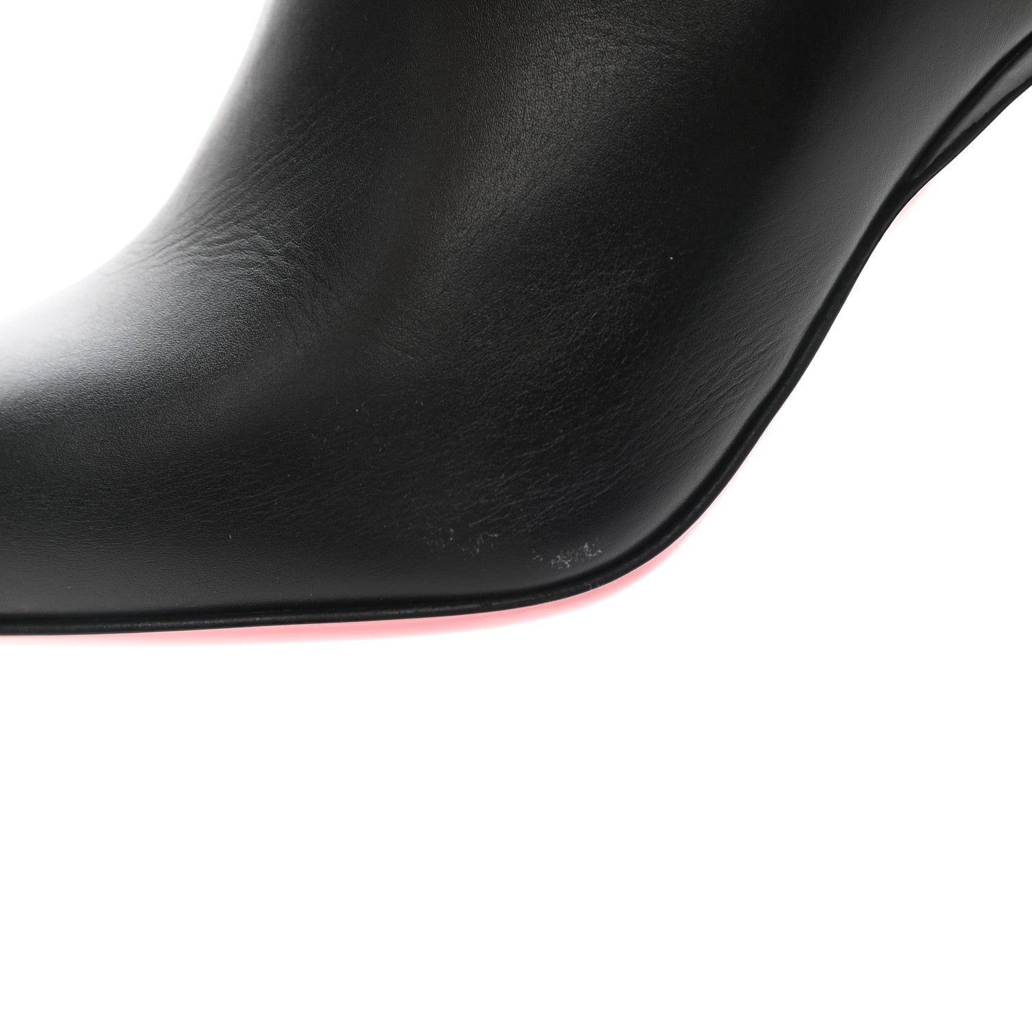 Christian Louboutin Calfskin Gorgona 85 Ankle Boots 36 Black 10 of 10