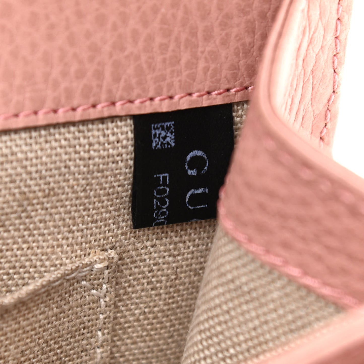 Dollar Calfskin Small Interlocking G Shoulder Bag Soft Pink