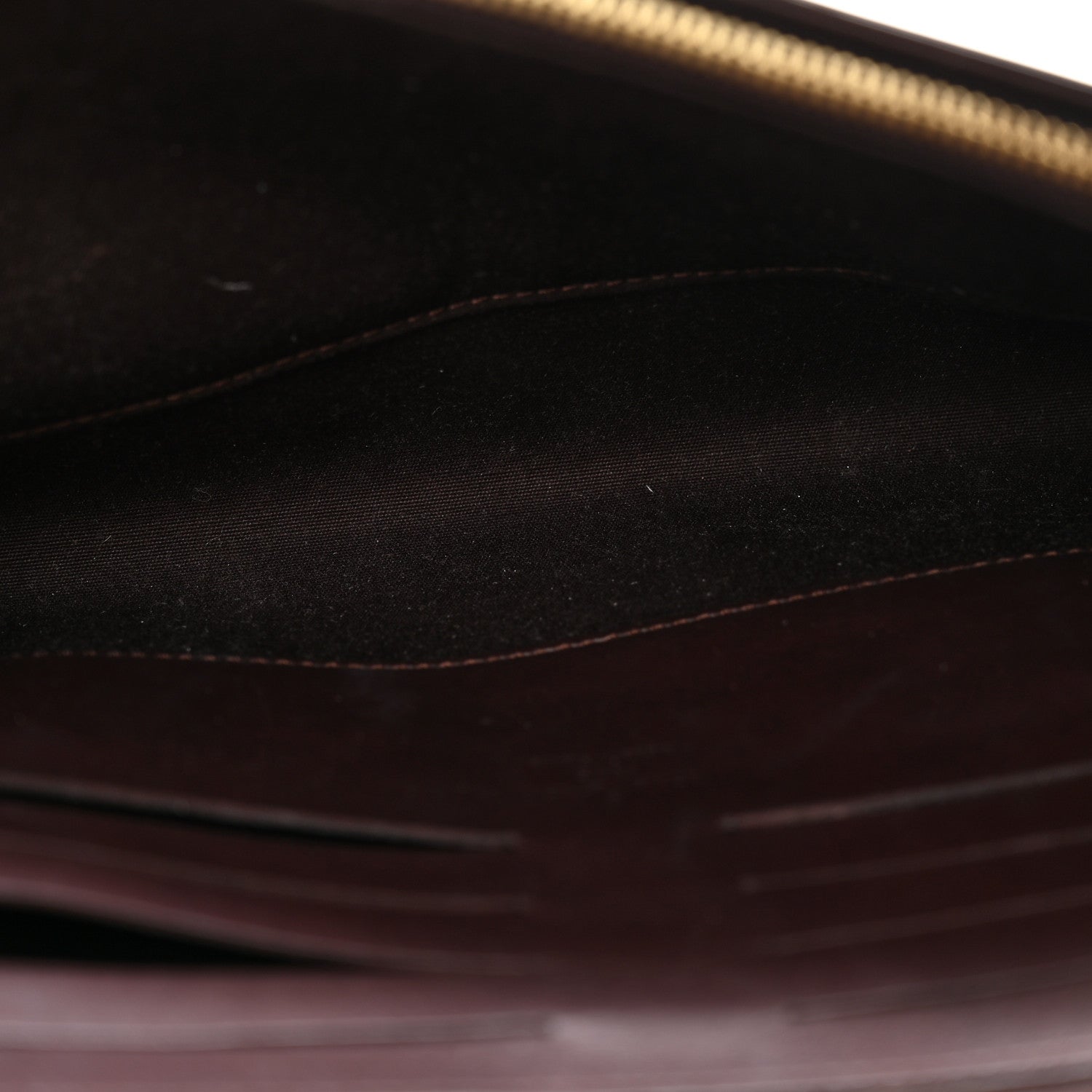 Louis Vuitton Vernis Robertson Clutch Amarante 5 of 9
