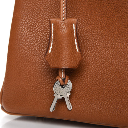 Hermes Natural Barenia Faubourg Birkin 30 Fauve 8 of 29