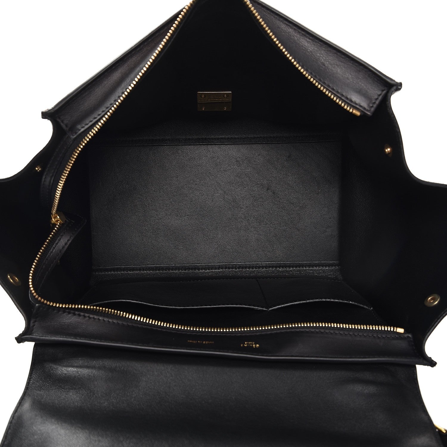 Celine Shaded Pony Hair Calfskin Medium Trapeze Brown 6 of 12