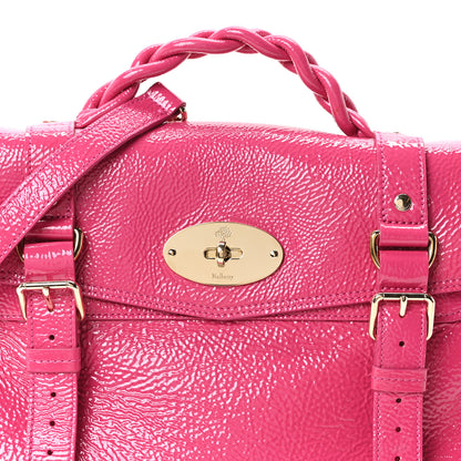 Mulberry Spongy Patent Small Alexa Pink 8 of 10