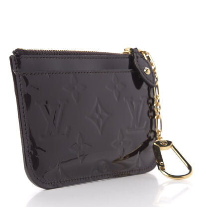 Louis Vuitton Vernis Key Pouch Amarante 3 of 10