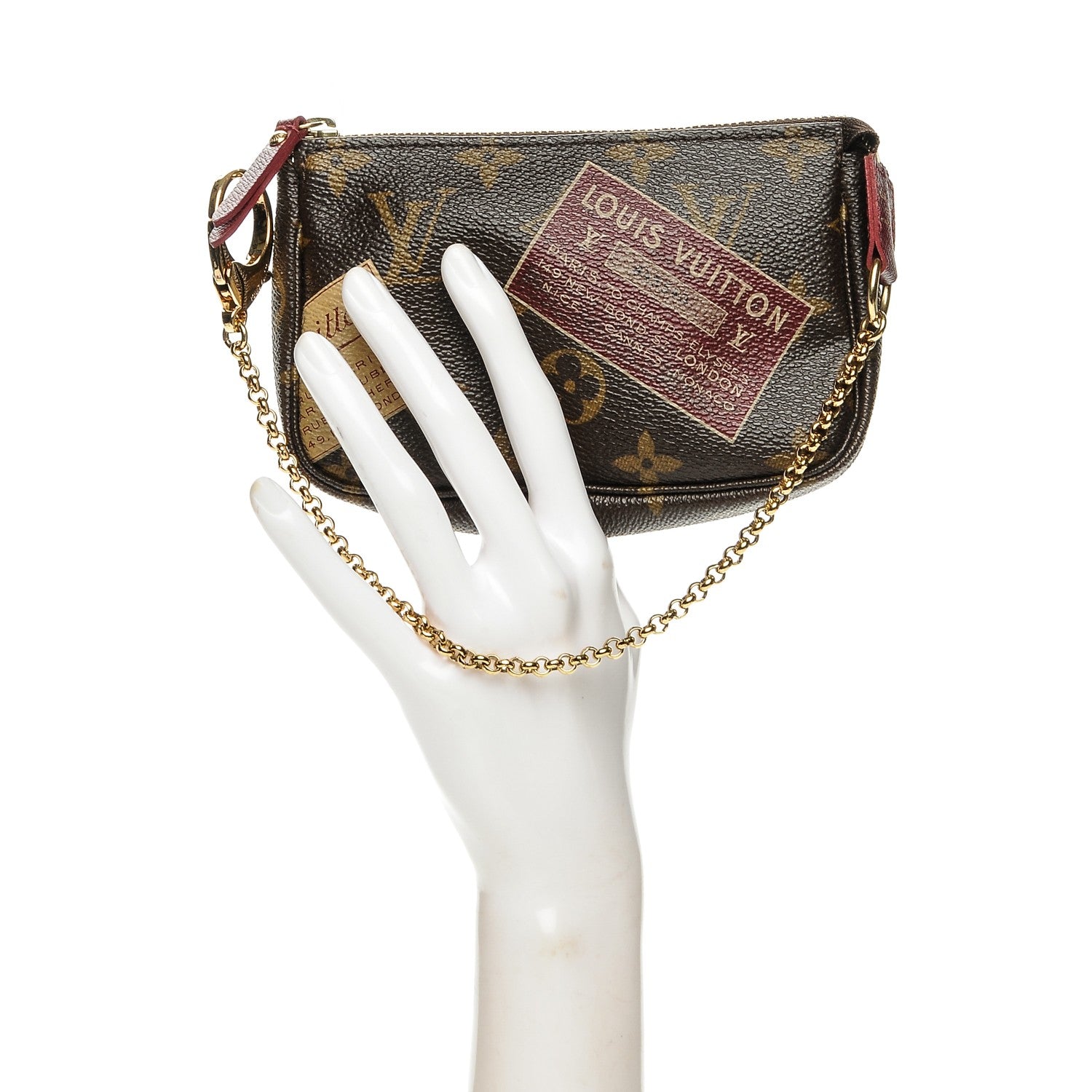 Louis Vuitton Monogram Trunks and Bags Mini Pochette 2 of 6