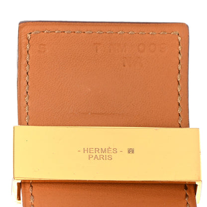 Hermes Swift Collier De Chien CDC S Bracelet Curry 5 of 5