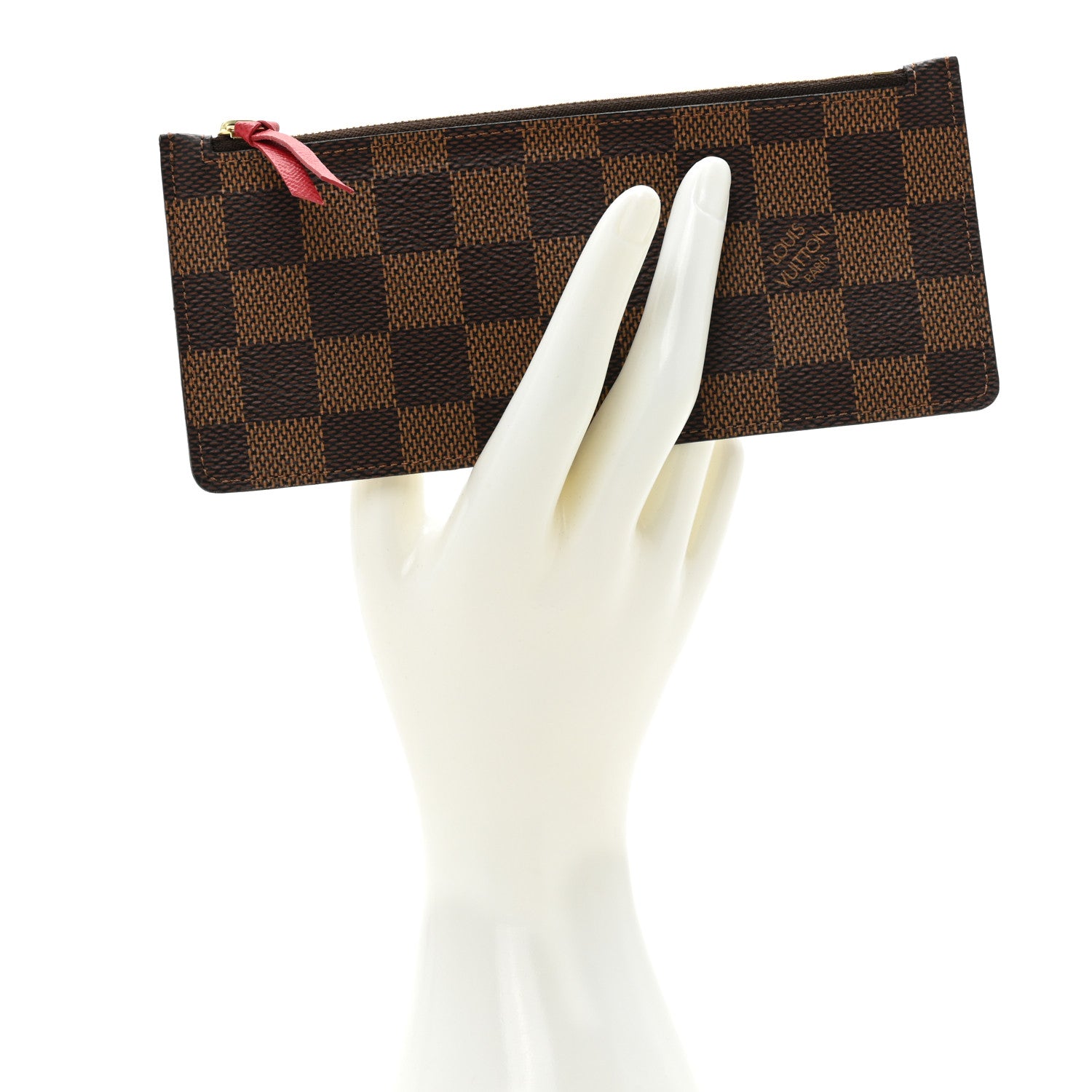 Louis Vuitton Damier Ebene Josephine Wallet Zippered Insert 2 of 8