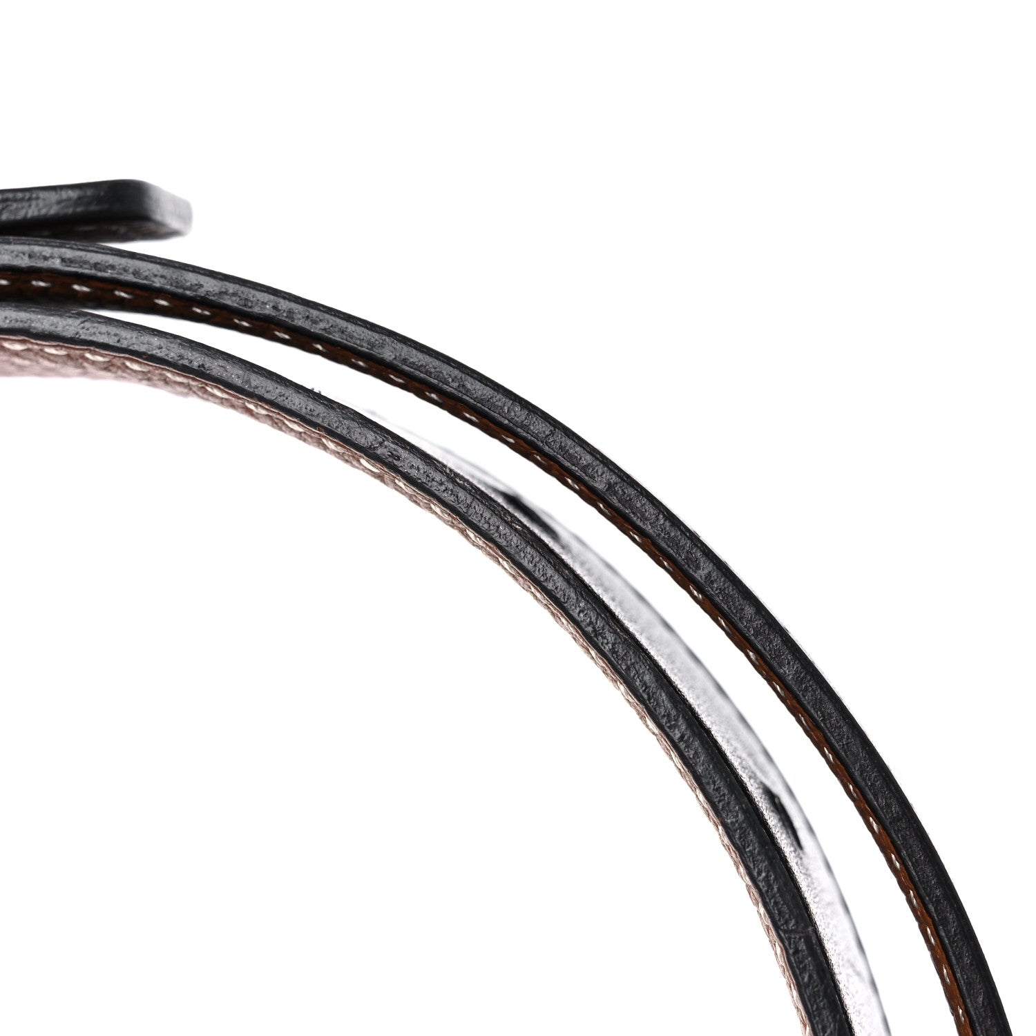 Hermes Box Togo 32mm H Belt 80 Black Gold 5 of 5