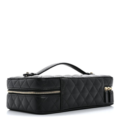 Chanel Caviar Large Jewelry Box Black 3 of 8