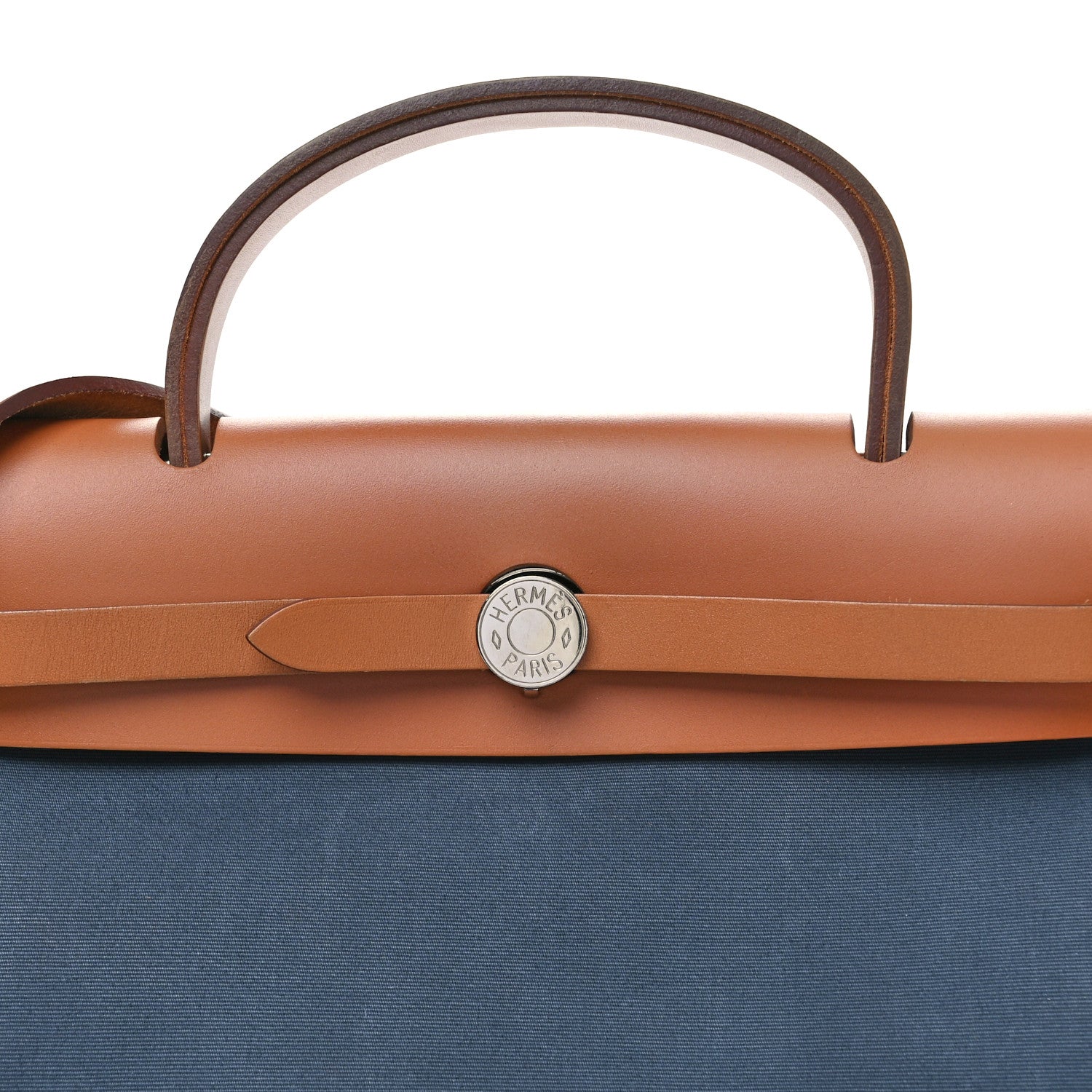 Hermes Toile Vache Hunter Herbag Zip 31 PM Azur Natural 8 of 14