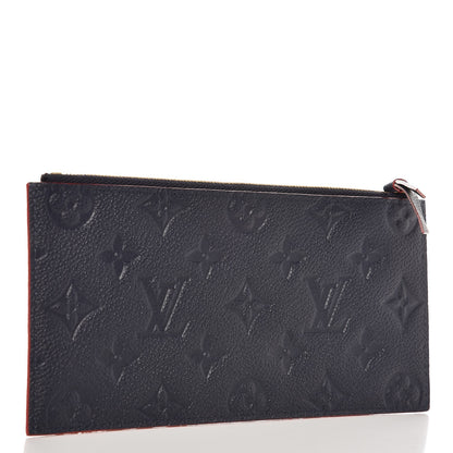 Louis Vuitton Empreinte Felicie Chain Wallet Zippered Insert Marine Rouge 3 of 6