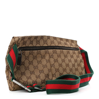 Gucci Monogram Web Belt Bag Dark Brown 2 of 4