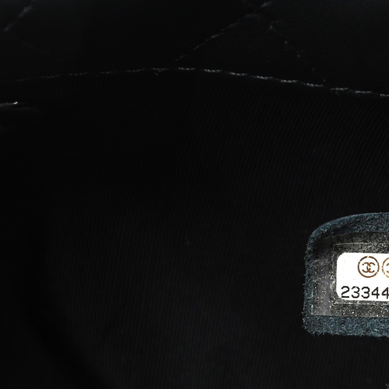 Chanel Lambskin Quilted Fold Up Again Clutch Black 7 of 7