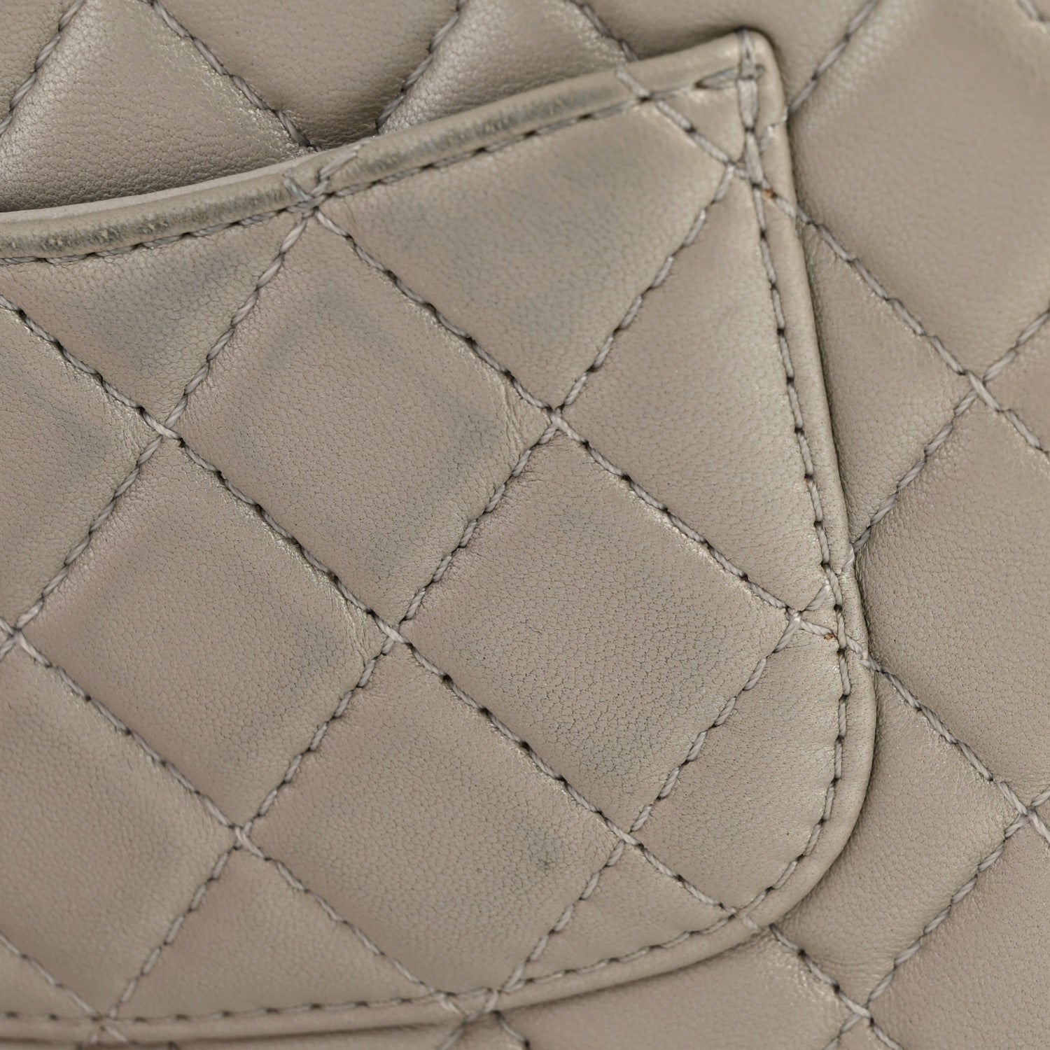 Chanel Metallic Goatskin Quilted 2.55 Reissue Mini Flap Silver 13 of 14