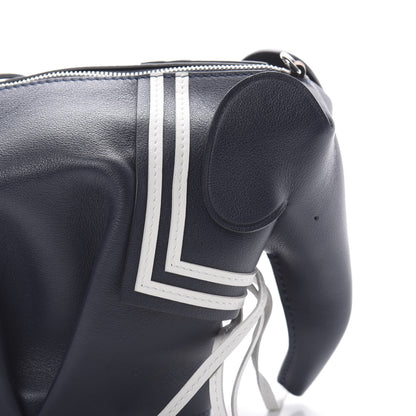 Loewe Calfskin Mini Sailor Elephant Crossbody Bag Deep Blue 8 of 10