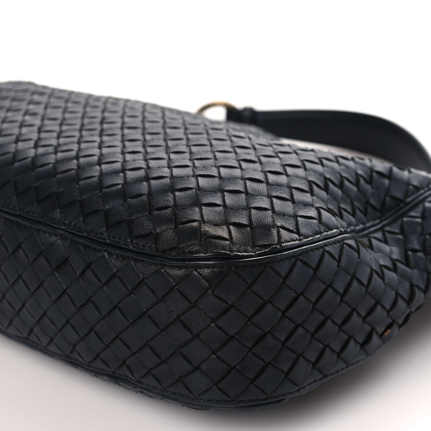 Nappa Intrecciato Small Loop Light Tourmaline