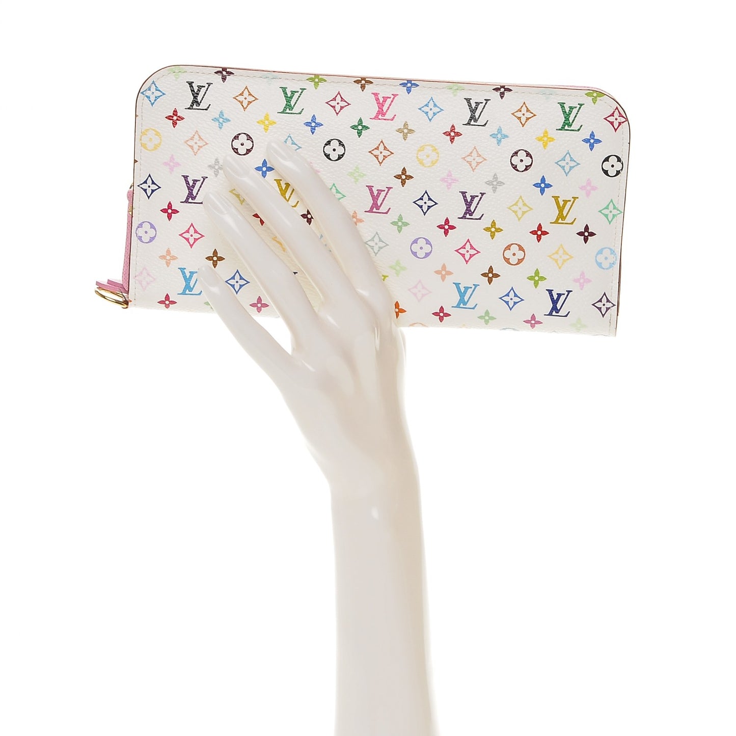 Monogram Multicolor Insolite Wallet White Litchi