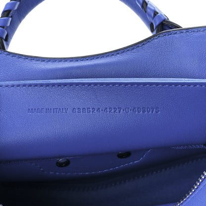 Balenciaga Smooth Calfskin Neo Classic Silver Hardware Mini City Bleu 7 of 11
