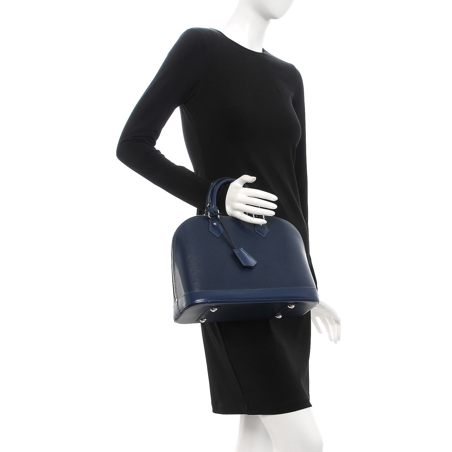 Louis Vuitton Epi Alma PM Indigo 3 of 11