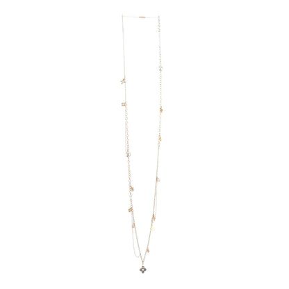 Louis Vuitton Metal Blooming Supple Necklace Gold 3 of 7