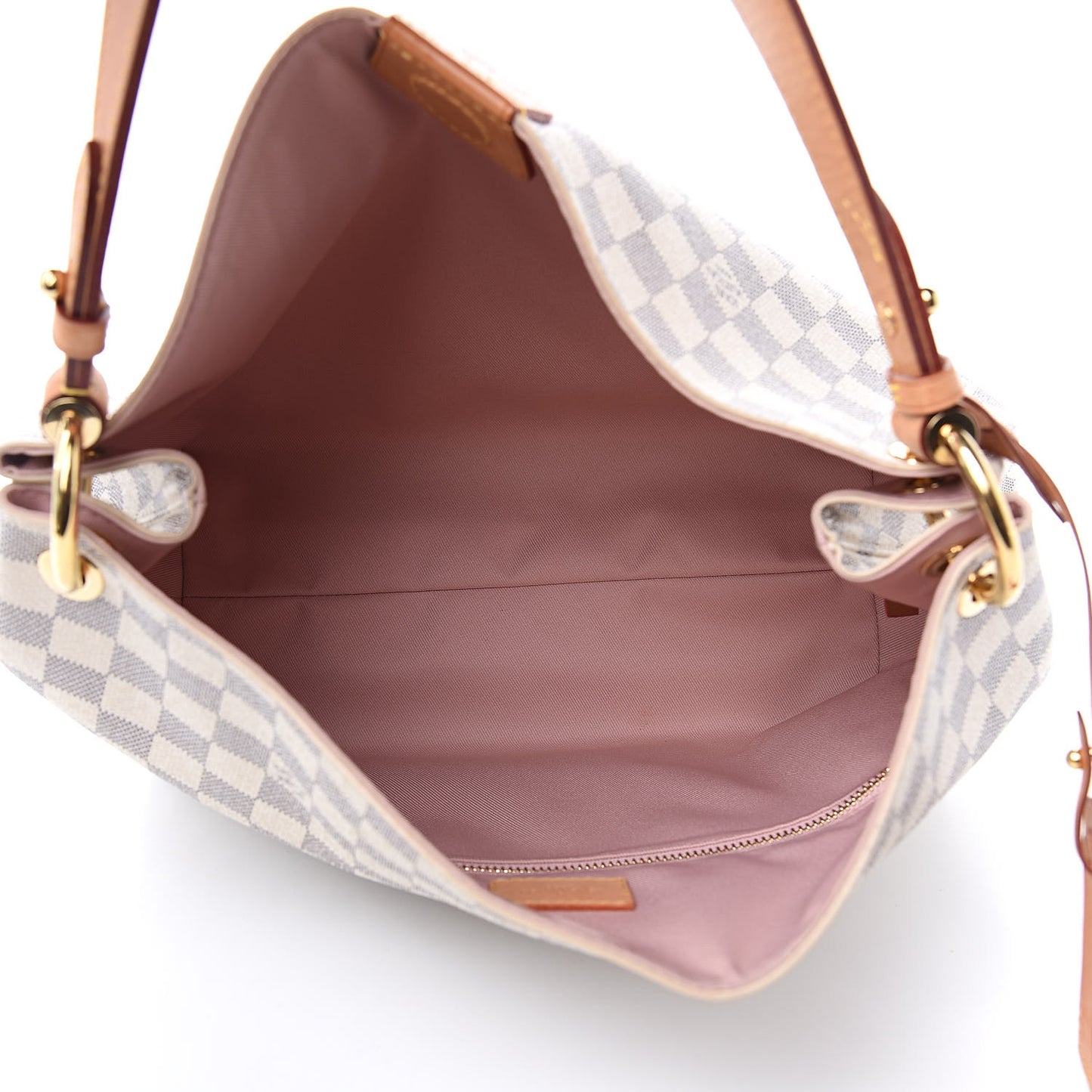 Damier Azur Graceful PM Rose Ballerine