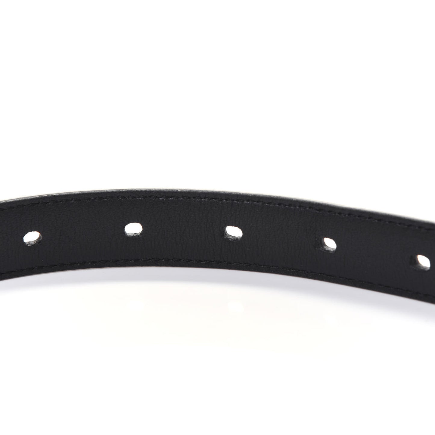 Smooth Calfskin Monogram Square Buckle Belt 95 38 Black