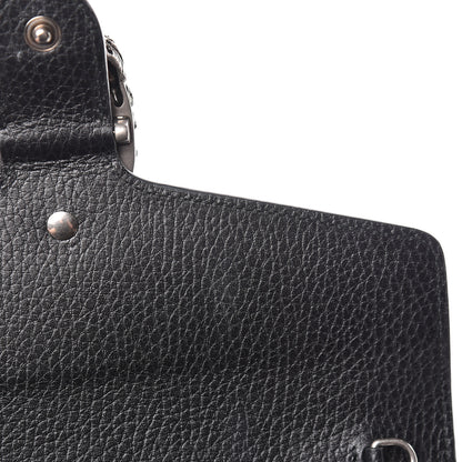 Gucci Calfskin Mini Dionysus Chain Wallet Black 10 of 15