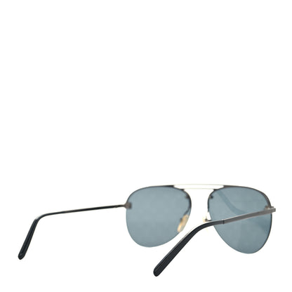 Louis Vuitton Monogram Clockwise Sunglasses Z1019W Dark Gun 4 of 6