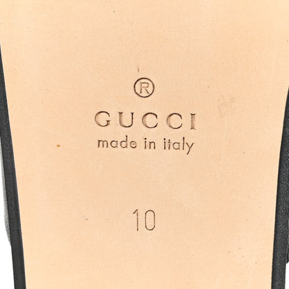 Gucci Calfskin Mens Horsebit Slippers 10 Black 7 of 10