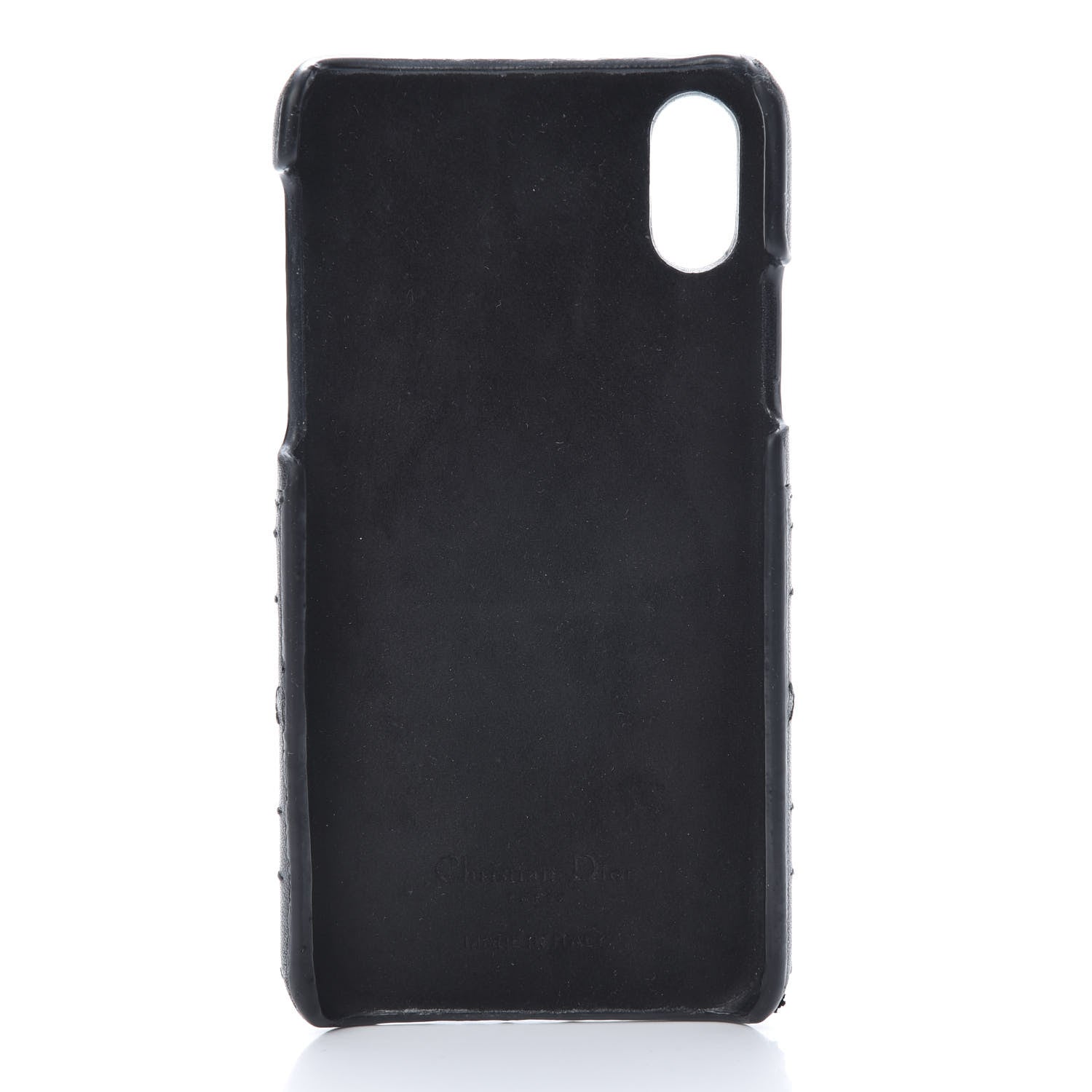 Christian Dior Lambskin Cannage Lady Dior Tech iPhone X XS Case Black 5 of 8
