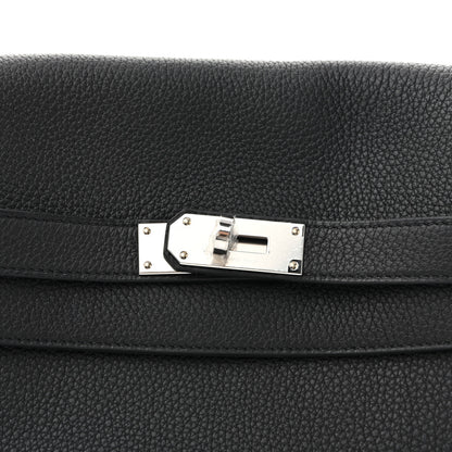 Hermes Togo Kelly Messenger PM Black 8 of 11
